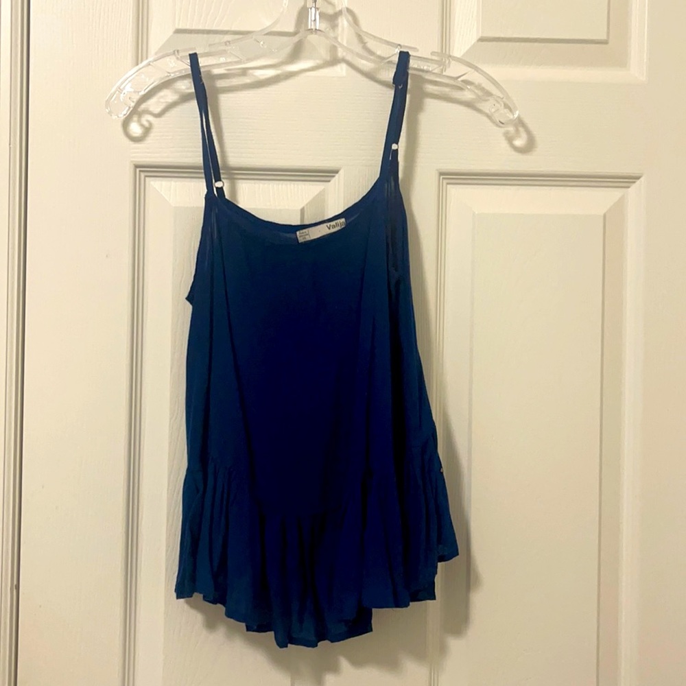 Blue top Xs